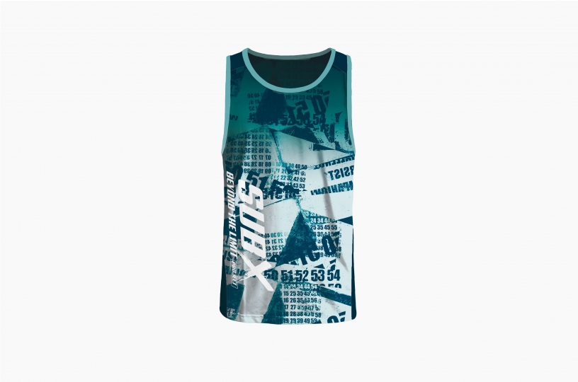 SUBX Tank top_number｜unisex
