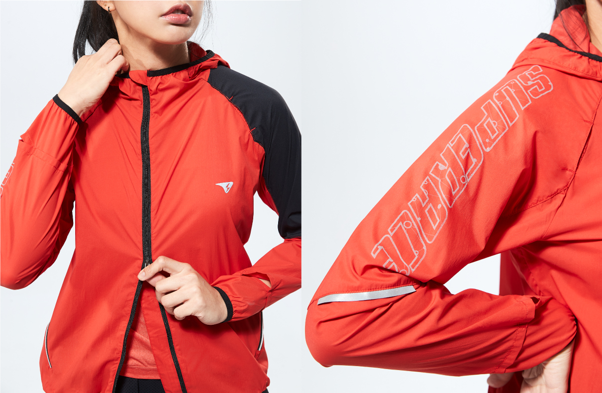 ZERO-FRICTION WINDBREAKER / WOMEN