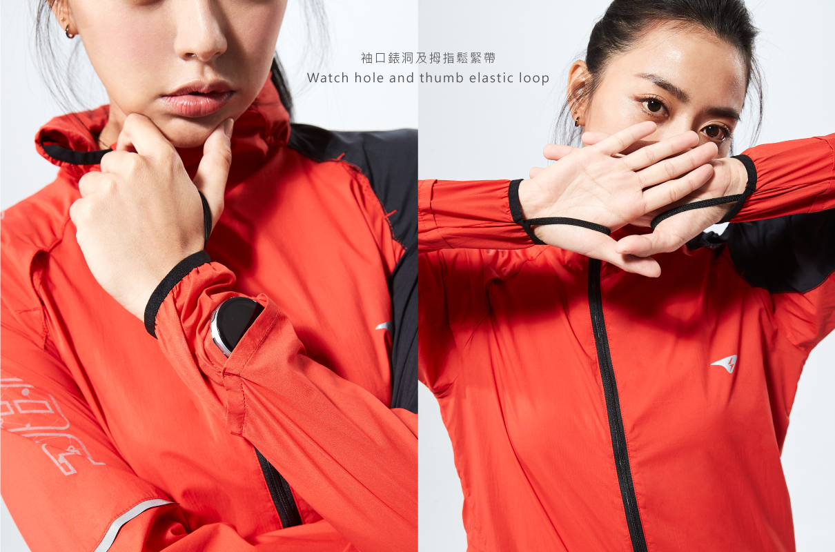 ZERO-FRICTION WINDBREAKER / WOMEN
