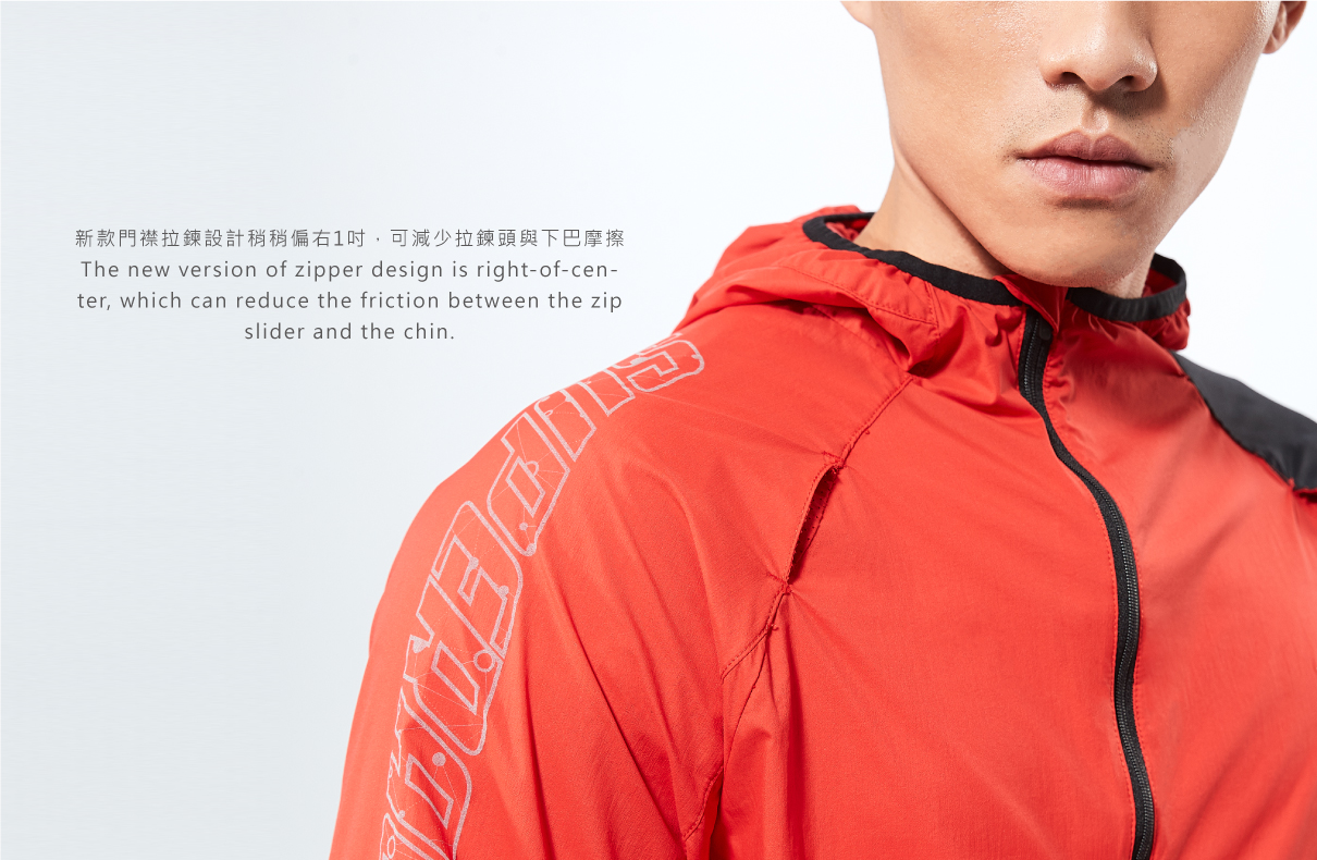 ZERO-FRICTION WINDBREAKER / MEN
