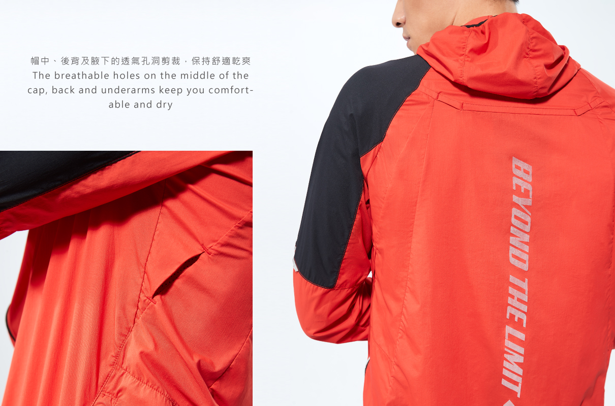 ZERO-FRICTION WINDBREAKER / MEN