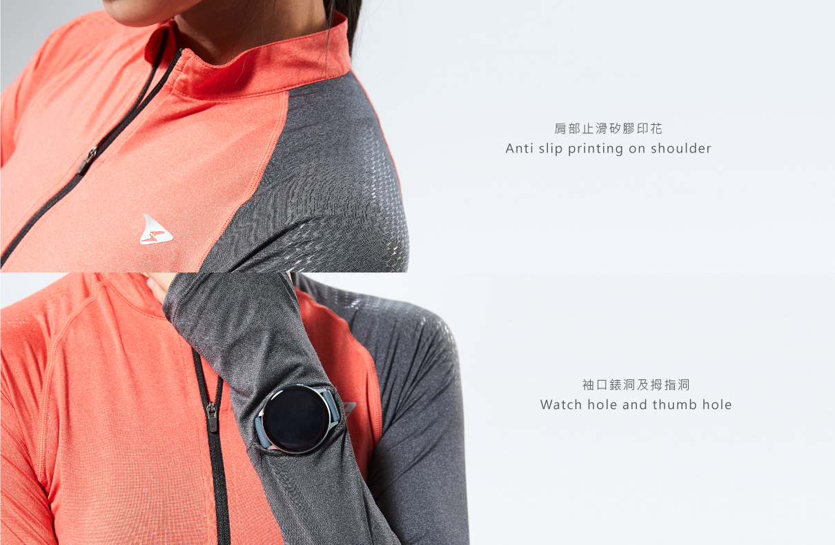 ZERO° TRAIL RUNNING L.S. TEE / WOMEN