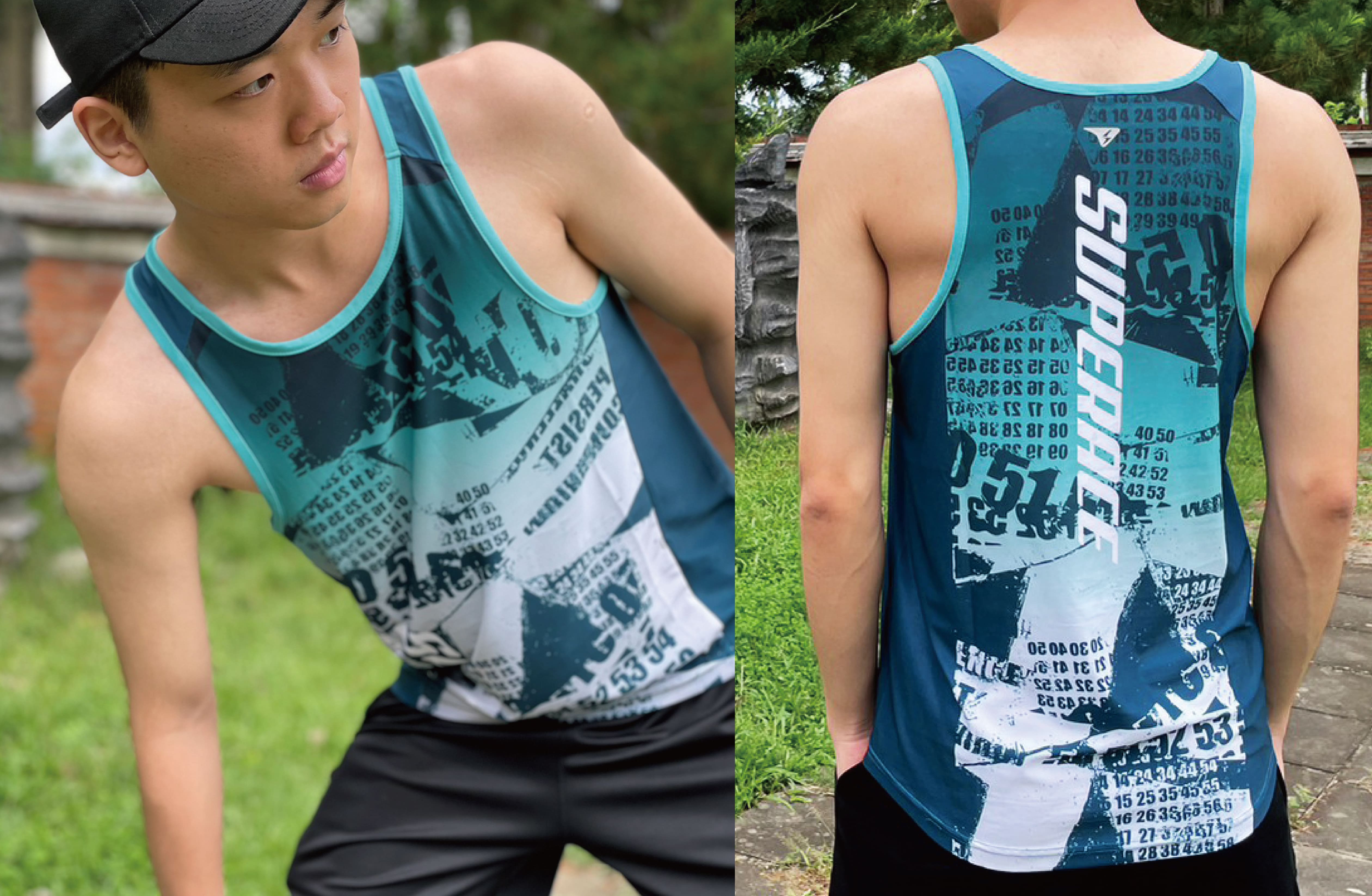 SUBX Tank top_number｜unisex