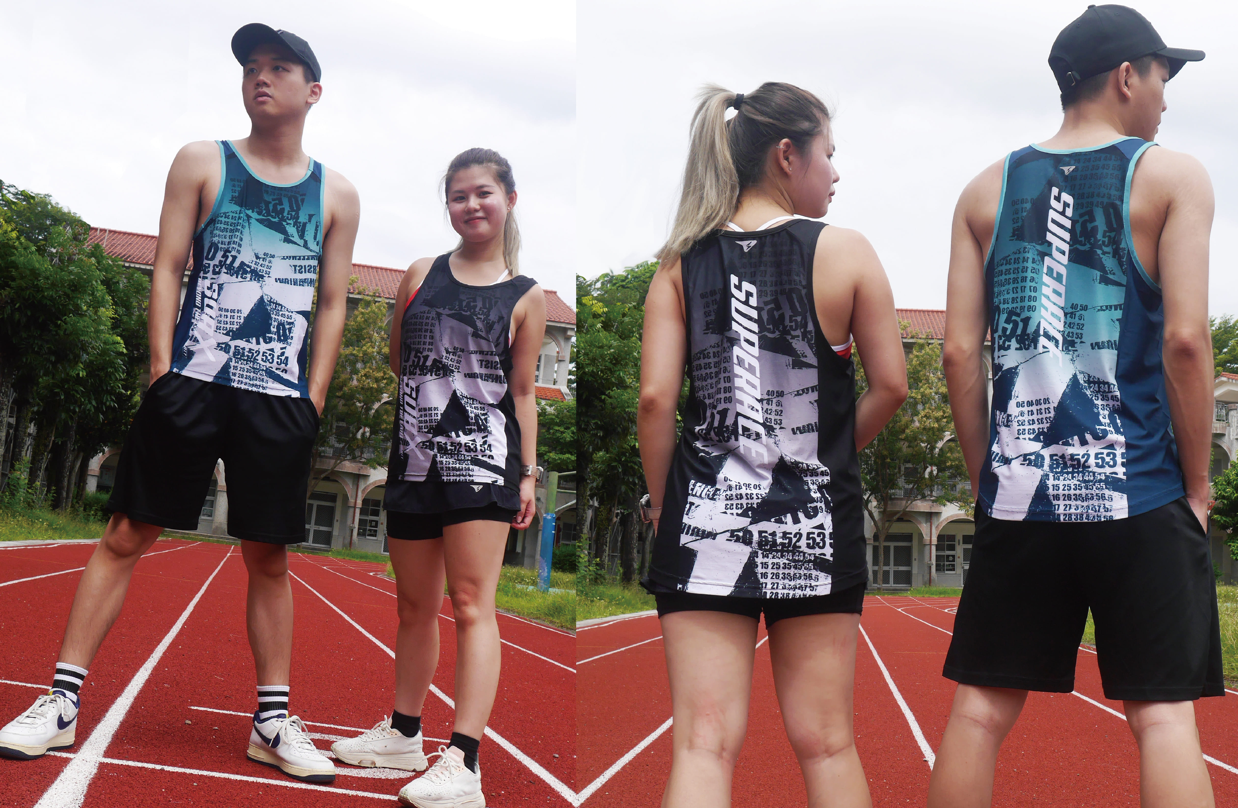SUBX Tank top_number｜unisex