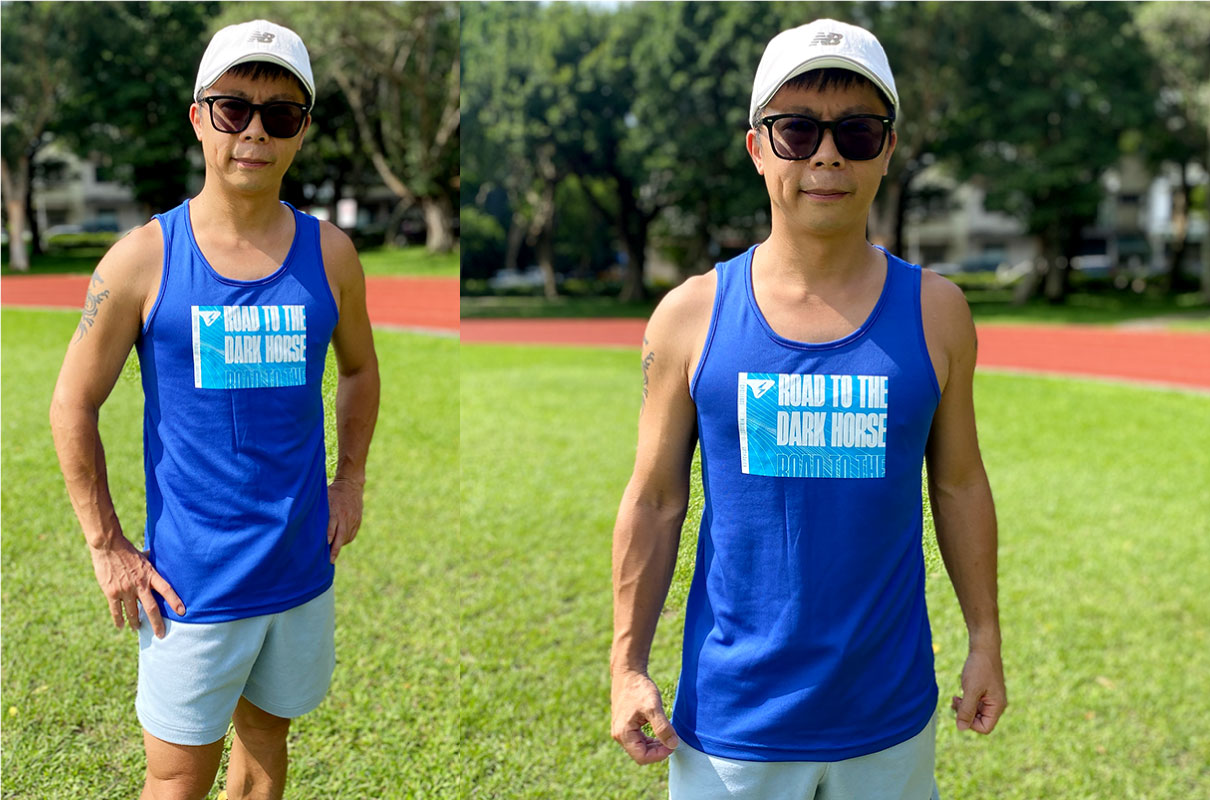 DH Running VEST 4.0 BLUE